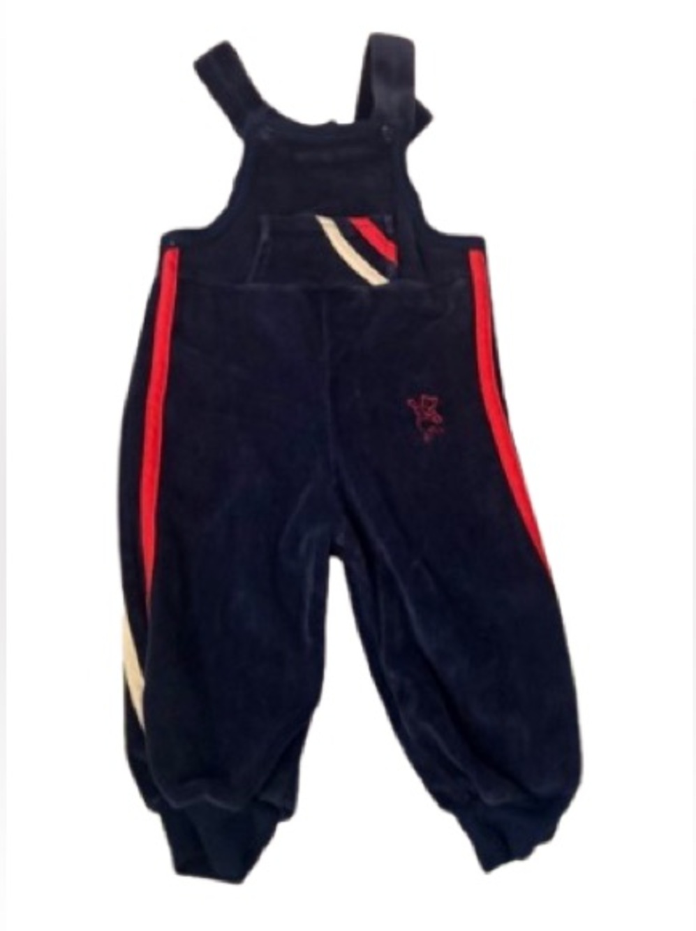 Vintage Winnie the Pooh Sears Corduroy Overalls 20 lbs Baby Size